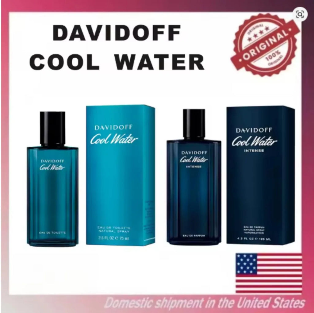 Davidoff Cool Water Eau de Toilette – Aromatic Men's Cologne – perfumes para hombres，boyfriend gifts，perfumes arabes para