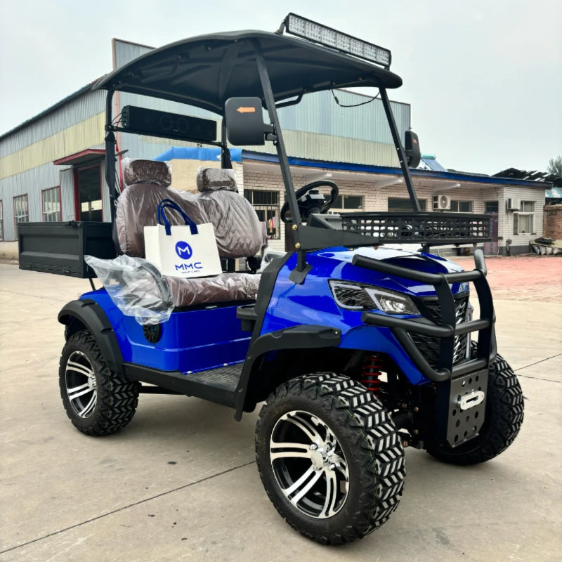 Wholesale Classic Luxury Off-road 2 4 6 8 Seat Custom Adult Street Legal 4×4 Luxury Golf Cart 60V Lithium Ion Battery 4WD