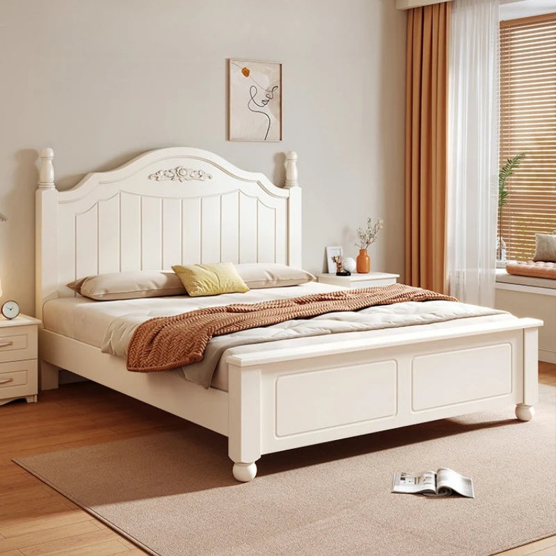 wooden single bed household simple 180x200 modern bed frame comfortable minimalist muebles para dormitorio bedroom furniture