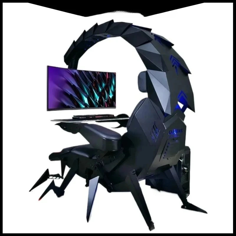 Hot sales Scorpio Computer Cockpit Zero Gravity Scorpion Integrated Home Game Comfortable E-sports Tables and Chairs