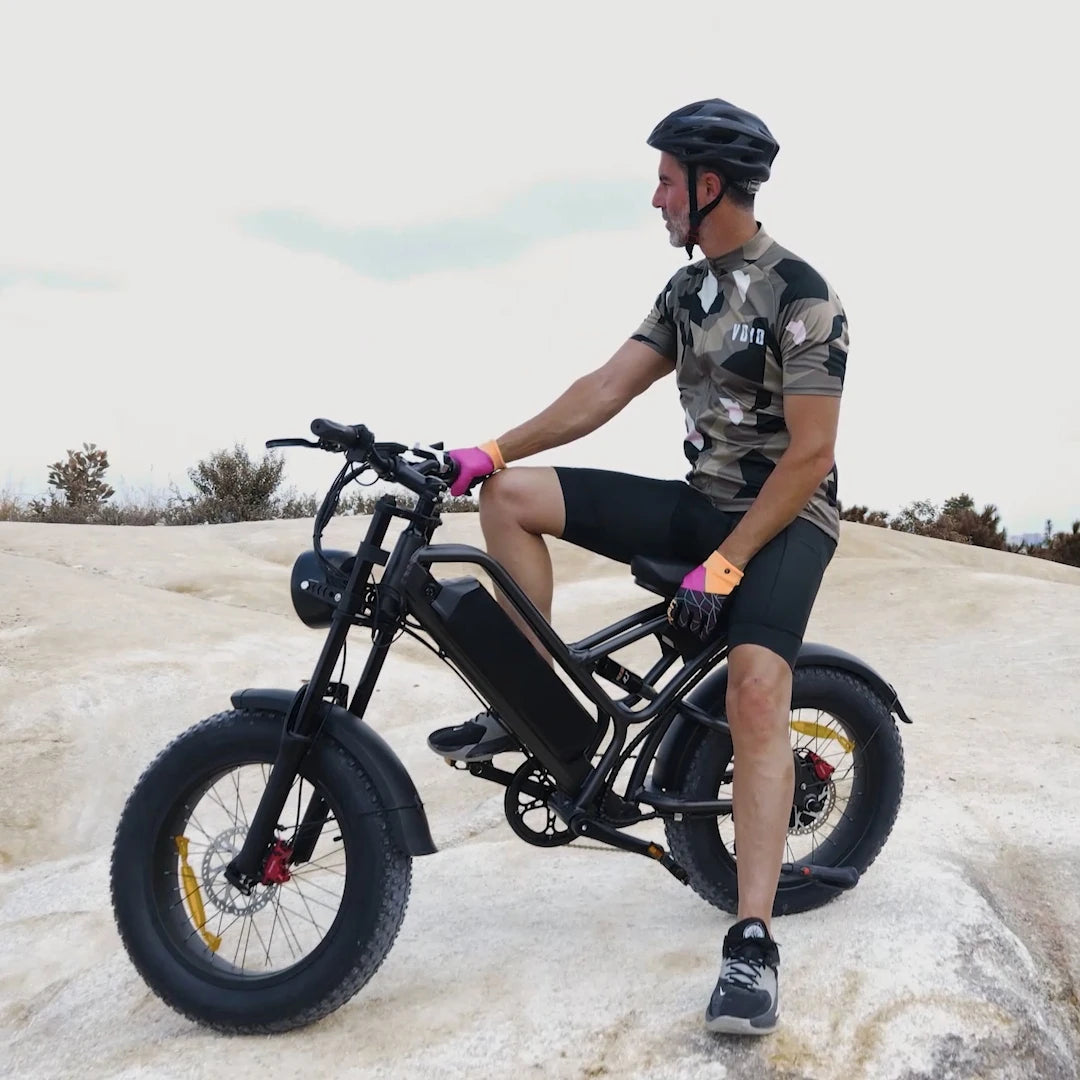 Mountain Bike Electric 48V Fat Tire E-bike Lithium Battery Hybrid