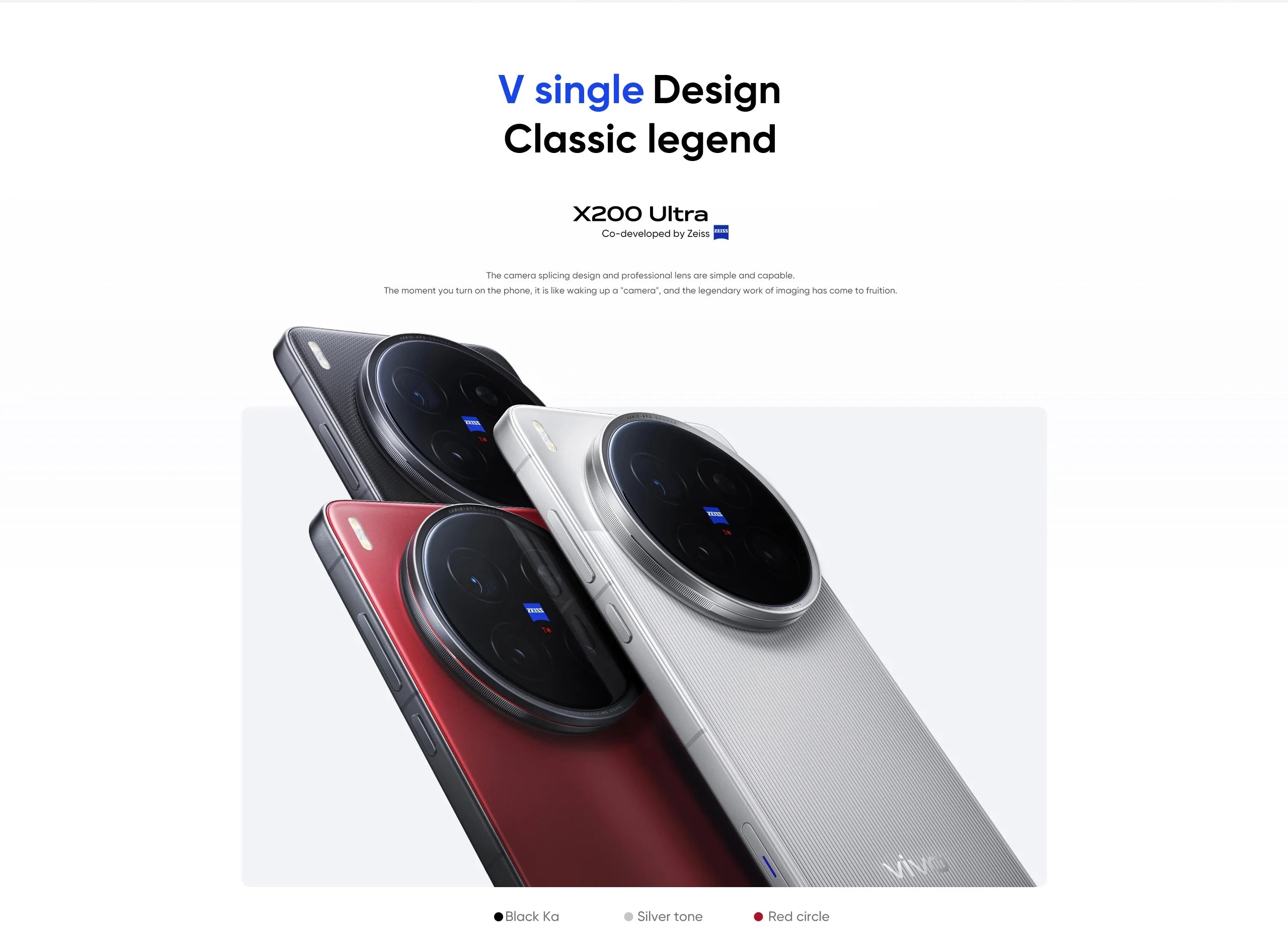 Vivo X200 Ultra 5G Smart Phone 6.82'' 120Hz AMOLED Screen Snapdragon 8 Elite 6000mAh Battery 90W SuperCharge Android 15 OriginOS