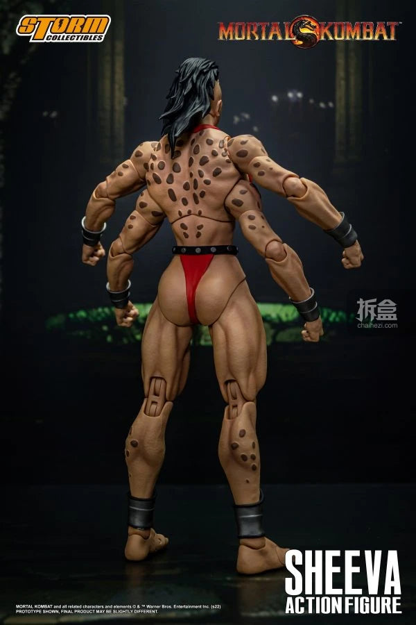 Storm Toys Genuine Mortal Kombat Series Sheeva Shao Kahn Fighting Game Collection Standard Version 1/12 Action Figures Model Toy