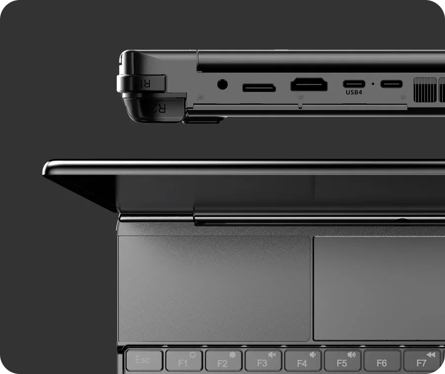 Savage Turbo GPD 2025 WIN Max 2 Gaming Laptop - 32GB RAM 1TB/2TB SSD AMD 8840U CPU AI9 HX370 Mini PC for High-Performance Comput