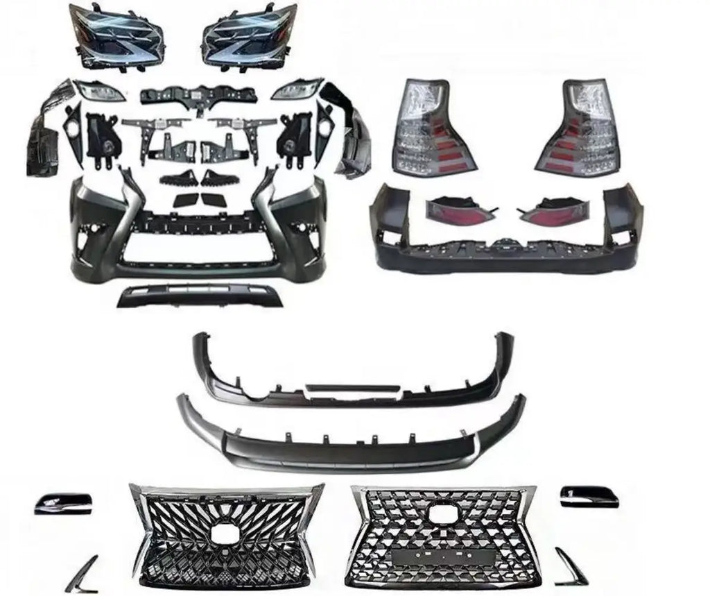Quality Body Kit with CH Material for Land Rover Defender  L663 to Lumma Style Include Front Rear Bumper Grille Side Skirt