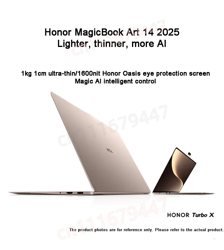 Honor MagicBook Art 14 2025 Laptop Ultra5/Ultra7 32G 1T 14.6-inch 3.1K 120Hz OLED Screen Notebook PC