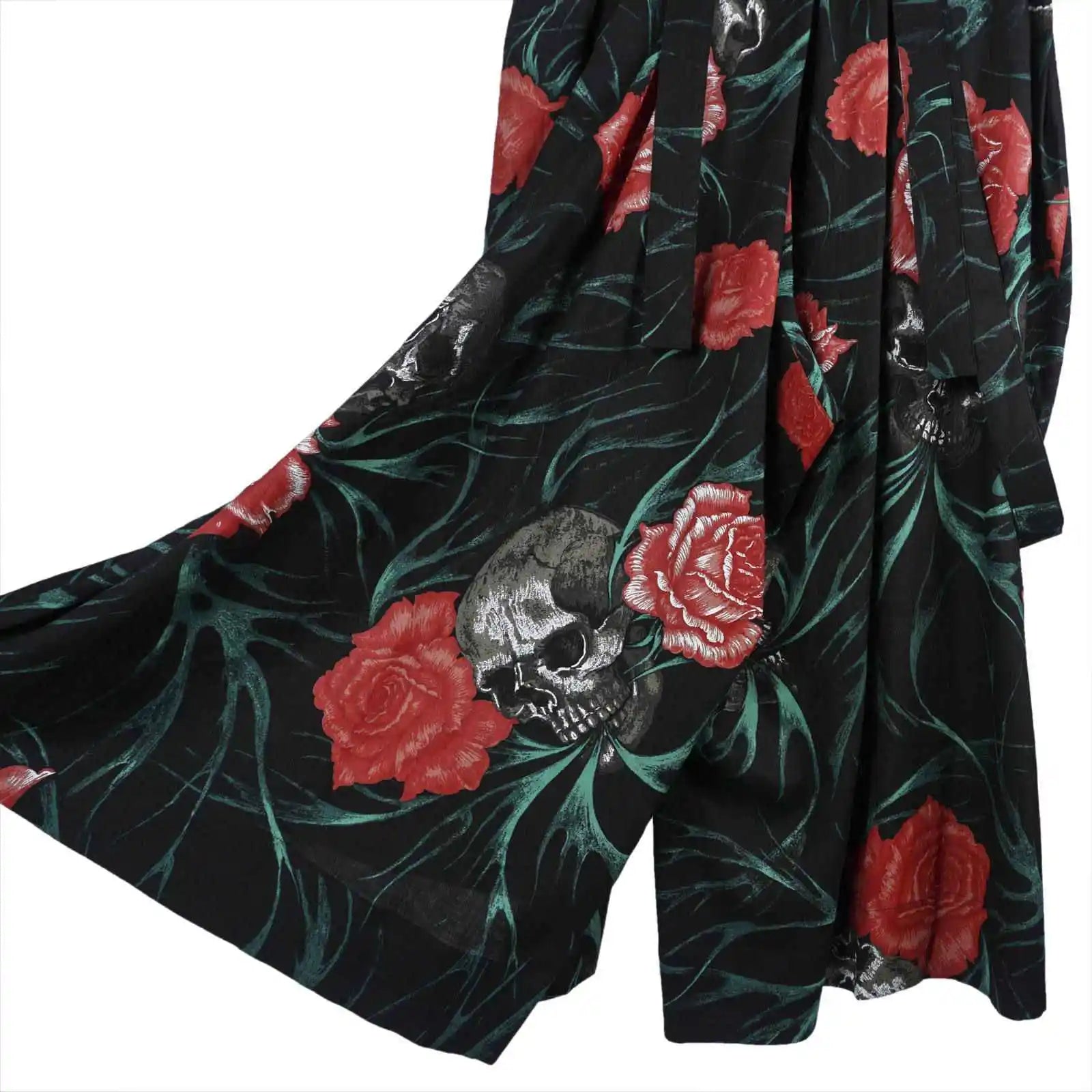 TOP-YAMAMOTO Japanese original design dark niche skull print casual pants