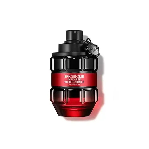 Viktor&Rolf - Spicebomb Infrared Eau De Parfum Woody & Spicy Colonia Para Hombre - Con Notas De Cuero Y Canela 90ML
