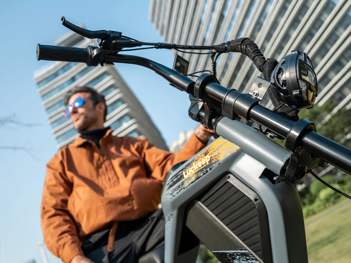 E-Bike 1500W Motor 52V20AH All-terrain Fully Suspended Off-road Motorcycle Electric Bike 20*4.0-inch Fat Tire  Electric Bicycle