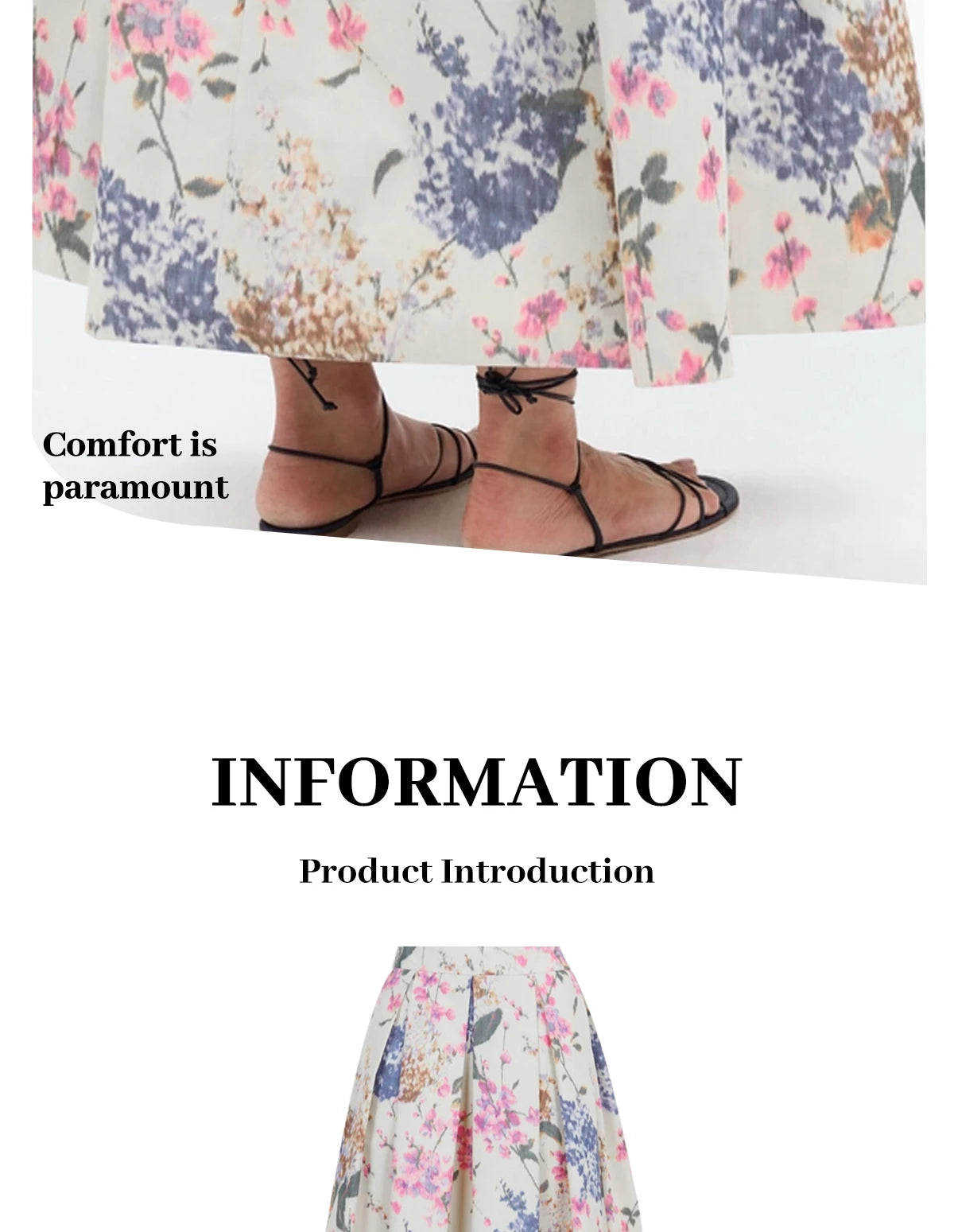 CHCH Women Long Skirts Fashion Women High Waist Zipper A Line Contrast Patchwork Loose Elegant Party Looks Ladies Maxi Skirt