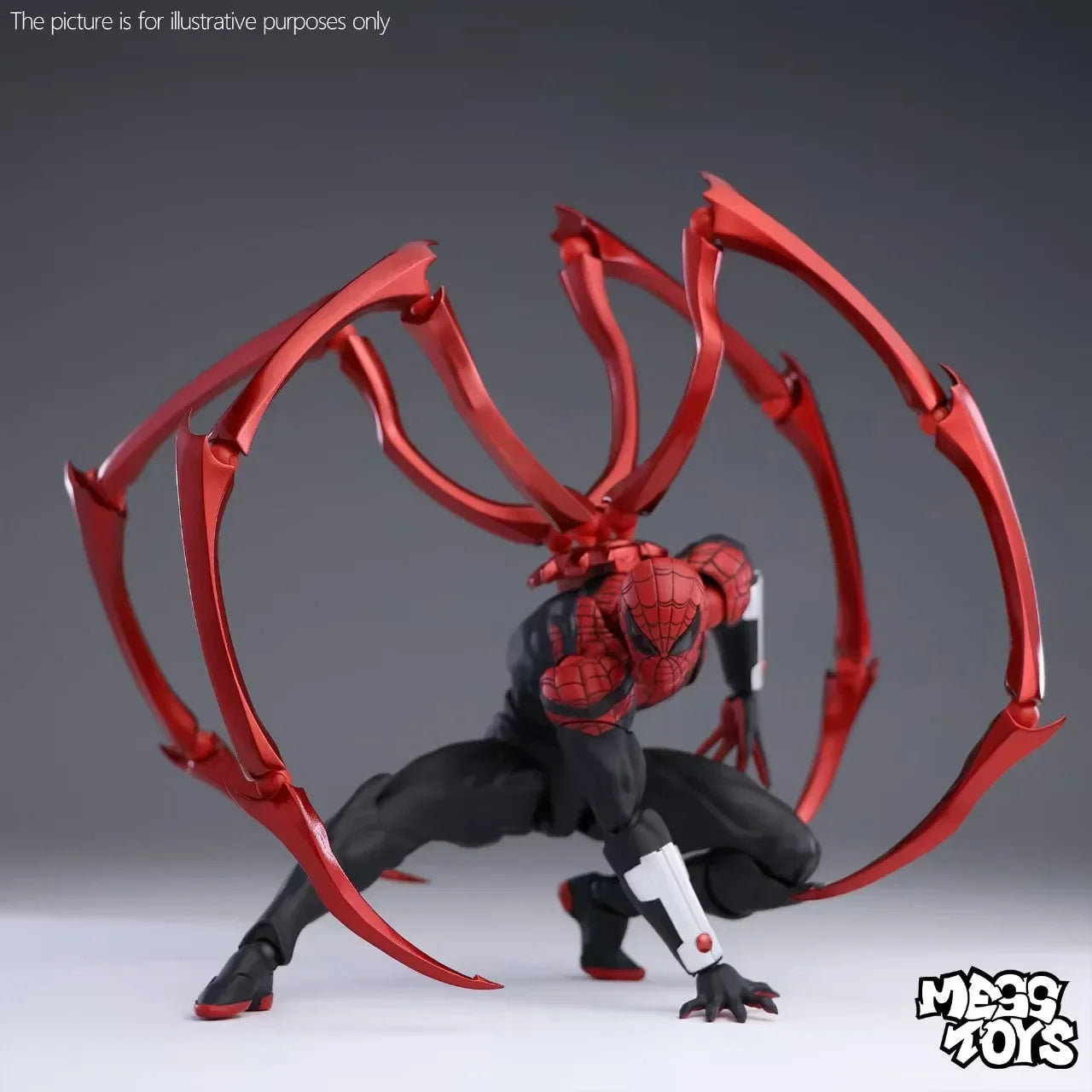 Mess Toys Superior Spider-Man Peter Parker Doctor Octopus Spiderman Neighbor Anime Action Figure Gifts