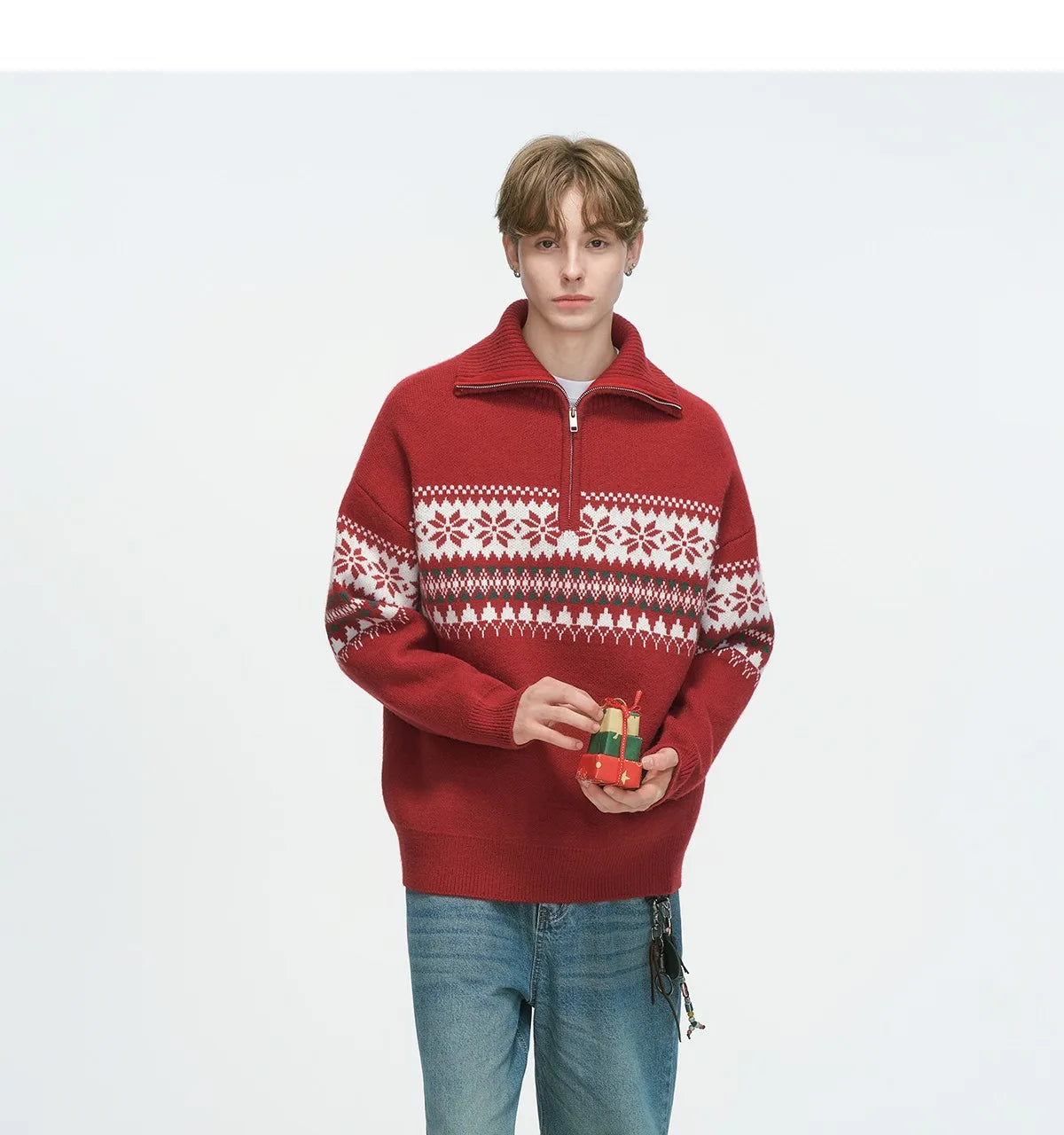 Fur Collar Pullovers Anime Mens Plaid Checkered Pattern Traditional Classic Autumn Winter Business Office School Preppy Style OL