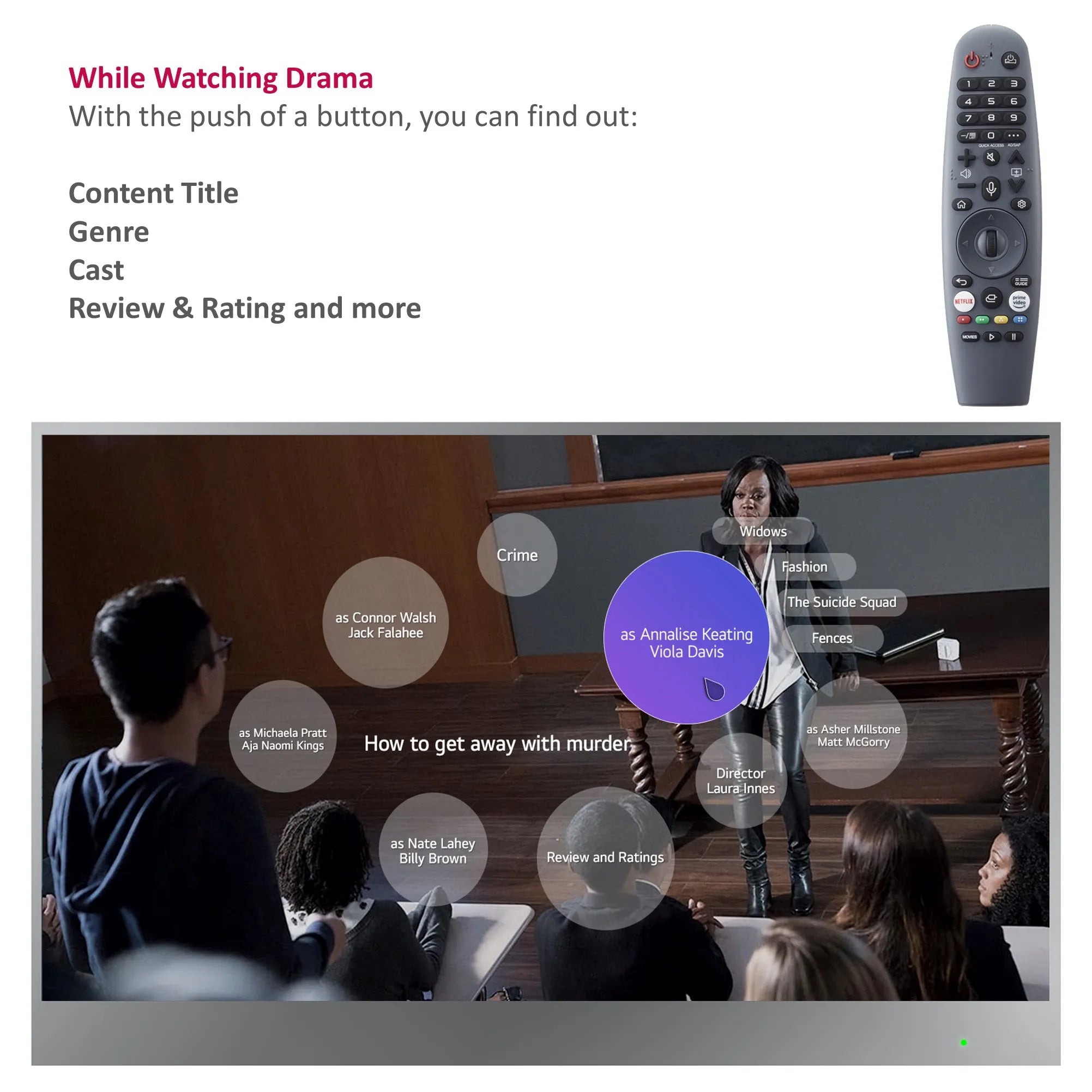 43 inches Smart LED Light Mirror TV Makeup Television Salon DTV Tuner Soulaca Living Room Decoration webOS System