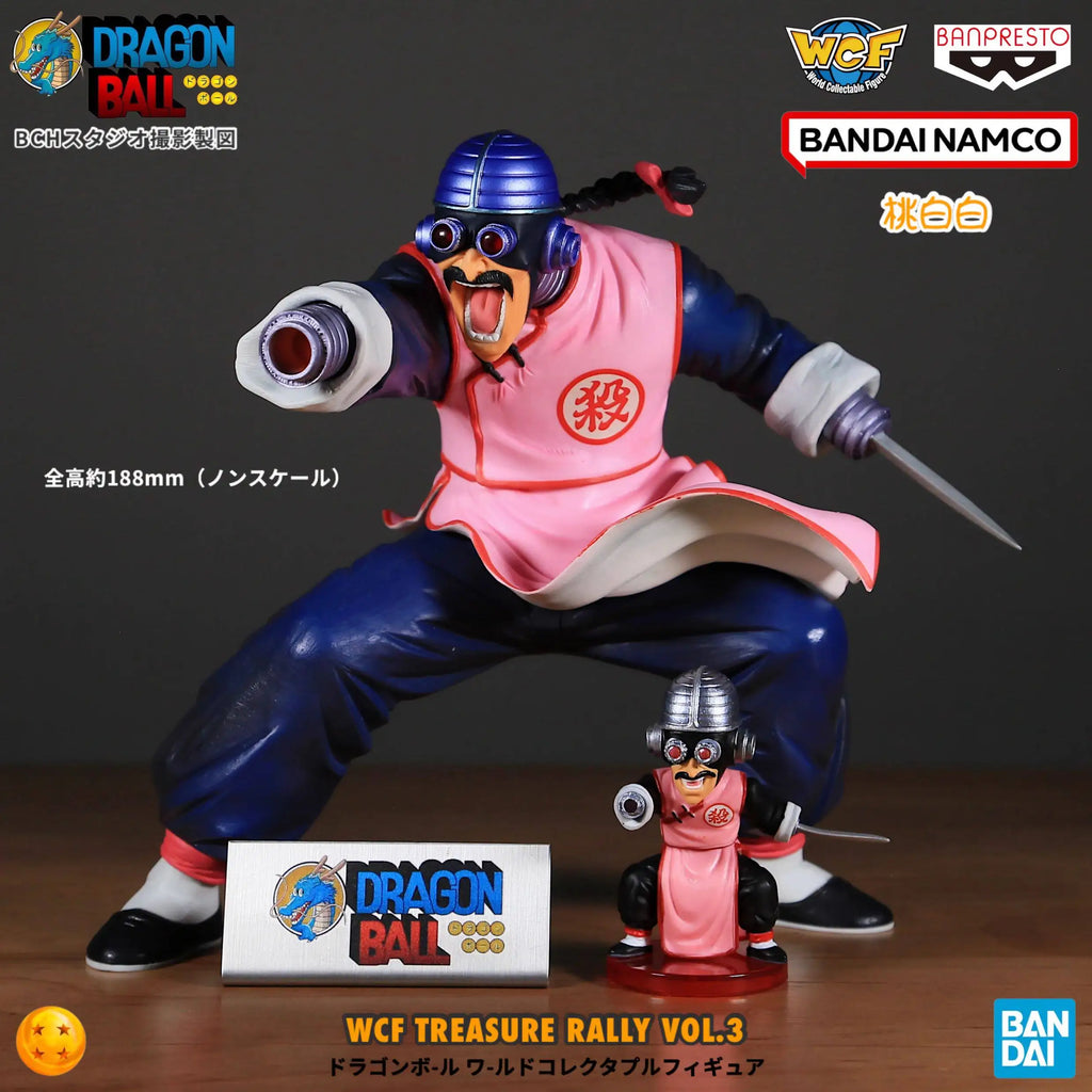 Pre-Order Bandai Dragon Ball Z WCF Treasure Collection Vol.3 Son Goku Bulma Tao Pai Pai Figure Set （10-day shipping）