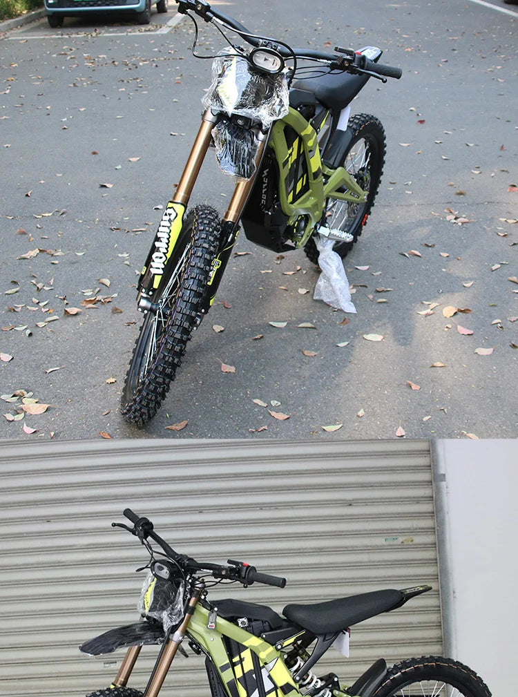 75KM/H Powerful Off-road 40AH Lithium Battery Cheap Electric Motorcycles For Adults