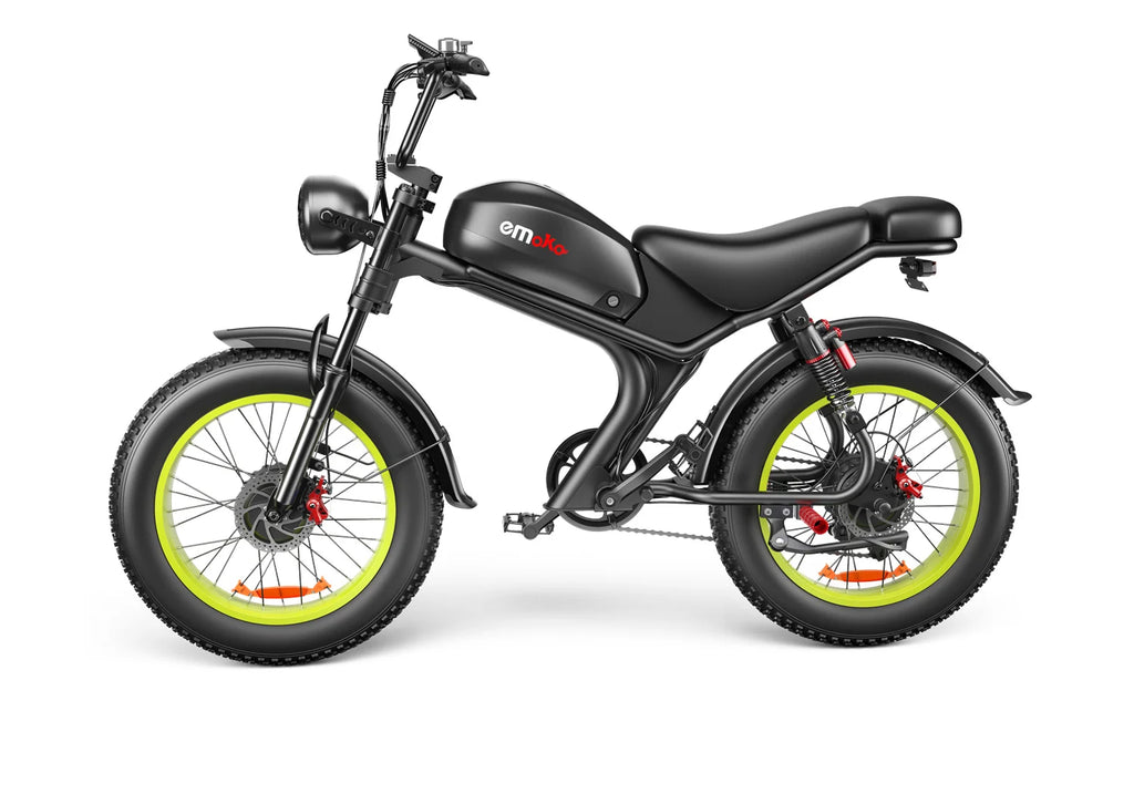 emoko C93 E-Bike 2000W Dual Motor 48V23Ah Battery Mountain off-road Fat Tire Electric Bike Dual Hydraulic Brake Electric Bicycle