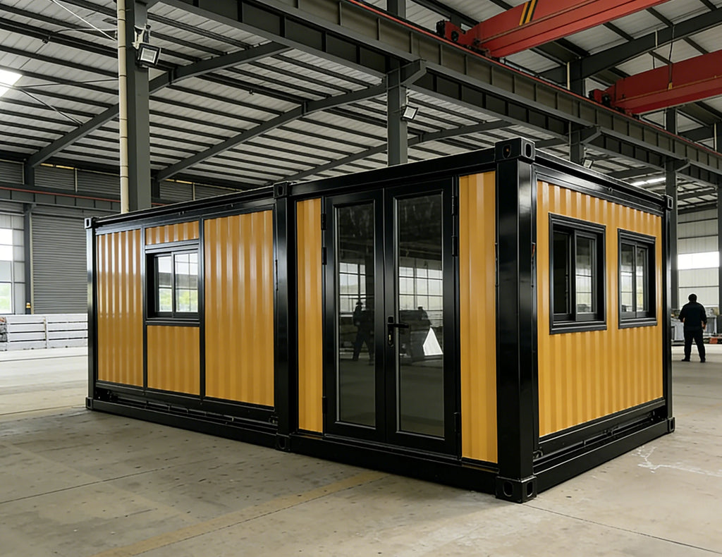 capsule house 2 bedrooms 1 living room outdoor structures and shade Waterproof Windproof Garden shed Expandable Container Home