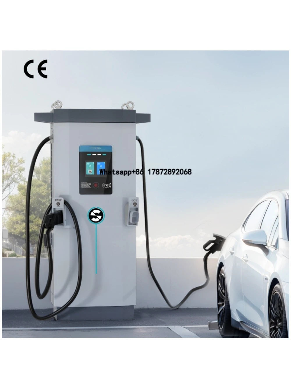 60kw 90kw 120kw 150kw 180kw 240kw Commercial CCS2 Dc Ev Charger Station Fast Charging Pile for Electric Cars