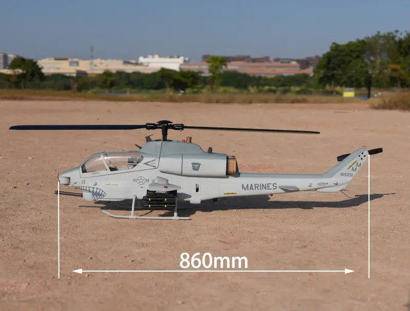 Hot Roban Rc New Electric Remote Control 470ah-1 Simulation Remote Control Armed Helicopter Space Model With Gps Gyroscope Gift