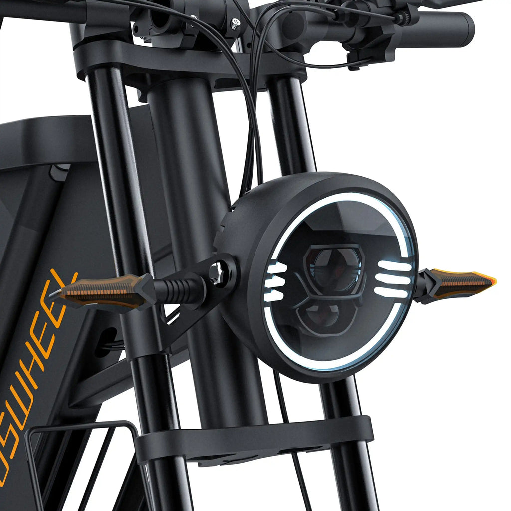 Electric Bike For Adult COSWHELL GT20 Pro 20x4.0" 3000W Dual Motor 48V 40AH Top 50Km/h 230Km Urban Off-Road Commuting E-Bike
