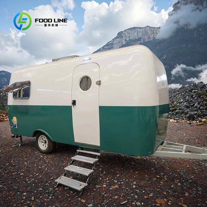 Customized Mobile Home Caravan Factory's NEW Design Expandable Container House Trailer for Travel on Sale
