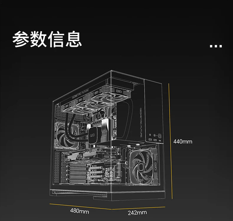 AMD processor, computer host 9800X3D/RX9070GRE/RX9070XT/RTX5070/5080 complete machine, e-sports desktop computer kit