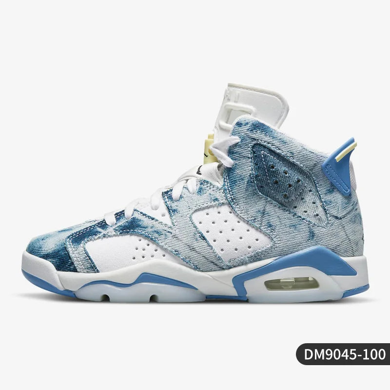 Nike genuine Air Jordan 6 AJ6 women's GS big children's basketball shoes DM9045-100