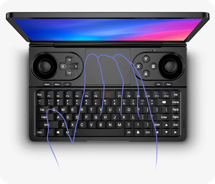 Turbo Brute GPD WIN Mini AMD AI 9 HX 370 7 Inch Handheld GamePad Tablet 32GB RAM 2TB PCIE4.0 Pocket Mini Laptop Game Player