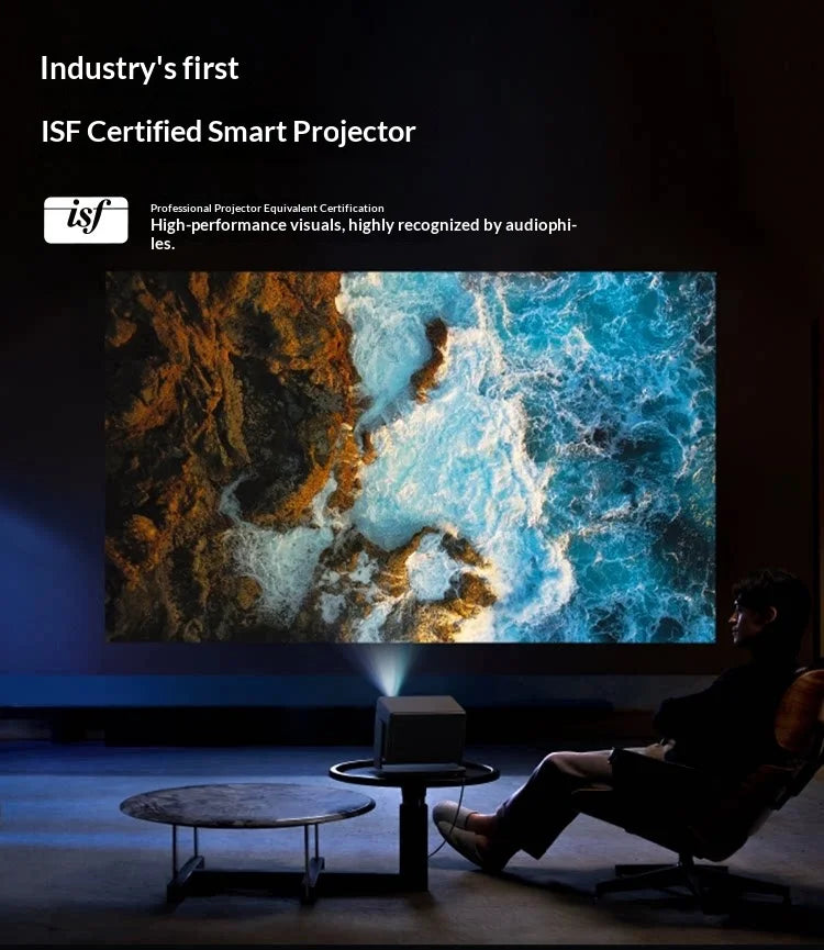 XGIMI RS 20 Projector Triple Laser 3200 ISO Dolby HDR10 IMAX 20000：1 Contrast Projectors Intelligent Obstacle Avoidance