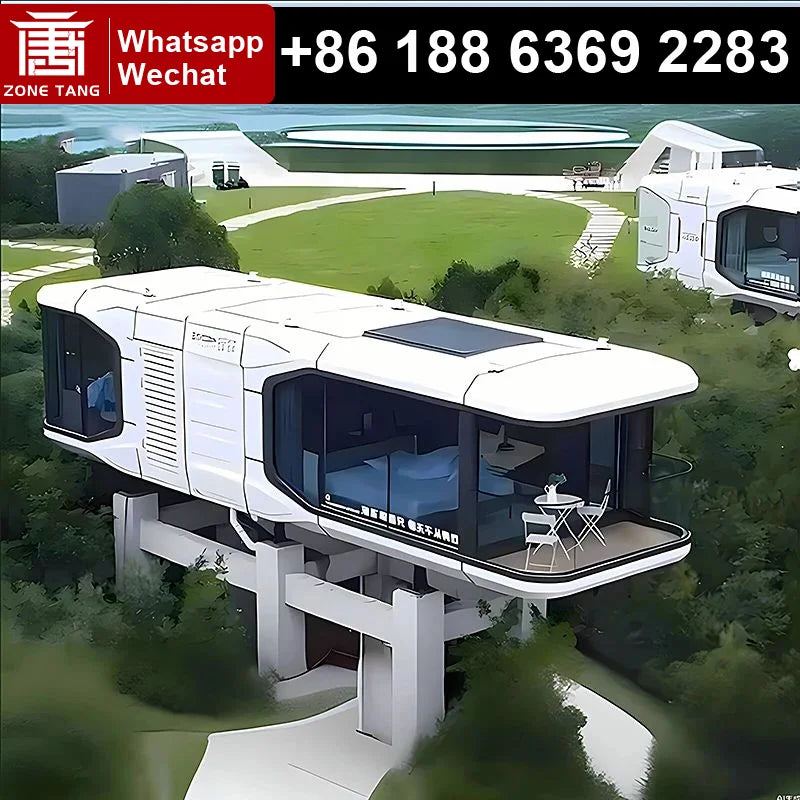Capsule Home Good Quality Prefab Homes Space Capsule House Factory Price Luxury Modern Outdoor Garden Houses Wind Resistance