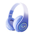 Original Wireless Bluetooth Headphones for Computer RGB Glowing Smiley Face Noise Reduction Gaming Headset Gamer Girl Bass Sport