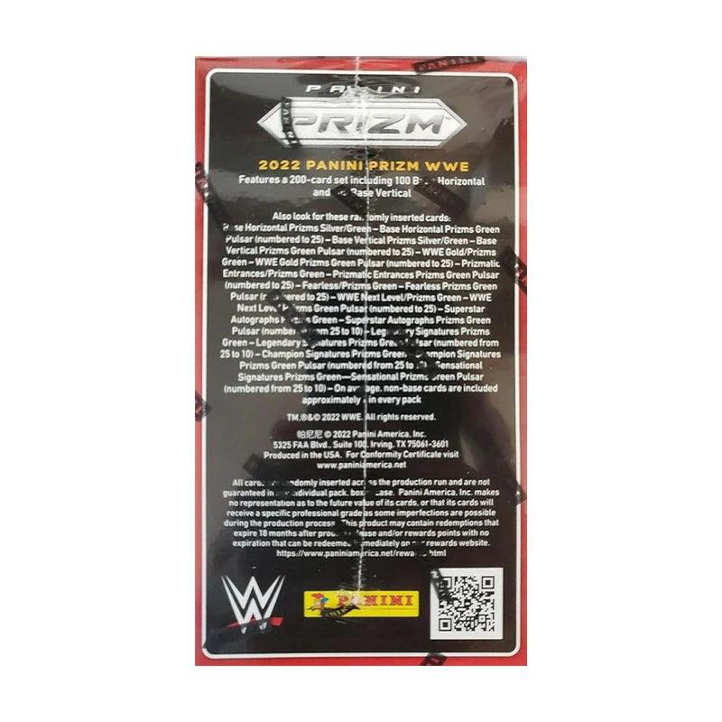 Panini 2022 WWE Prizm Debut Edition Wrestling Trading Card Blaster Box - 24 Cards Collect Limited Quantity
