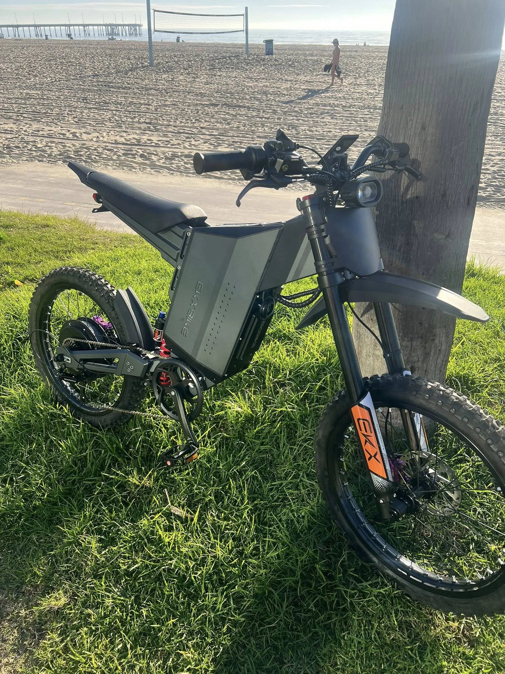 SLDBK GTS X22 Off-Road Electric Bike 85Kmh 8000W Brushless Motor E-bike 72V30AH Lithium Battery Ebike Adult Electric Motorcycle