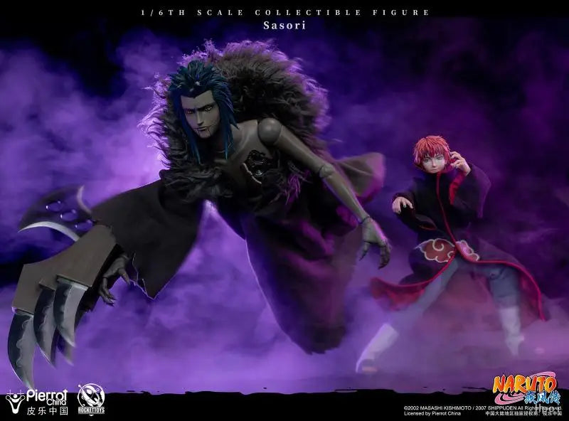 In stock RocketToys (ROC) 010 NARUTO Shippuden  SasoriFigures  Sasori Anime Model Genuine Boxed Toy Gift