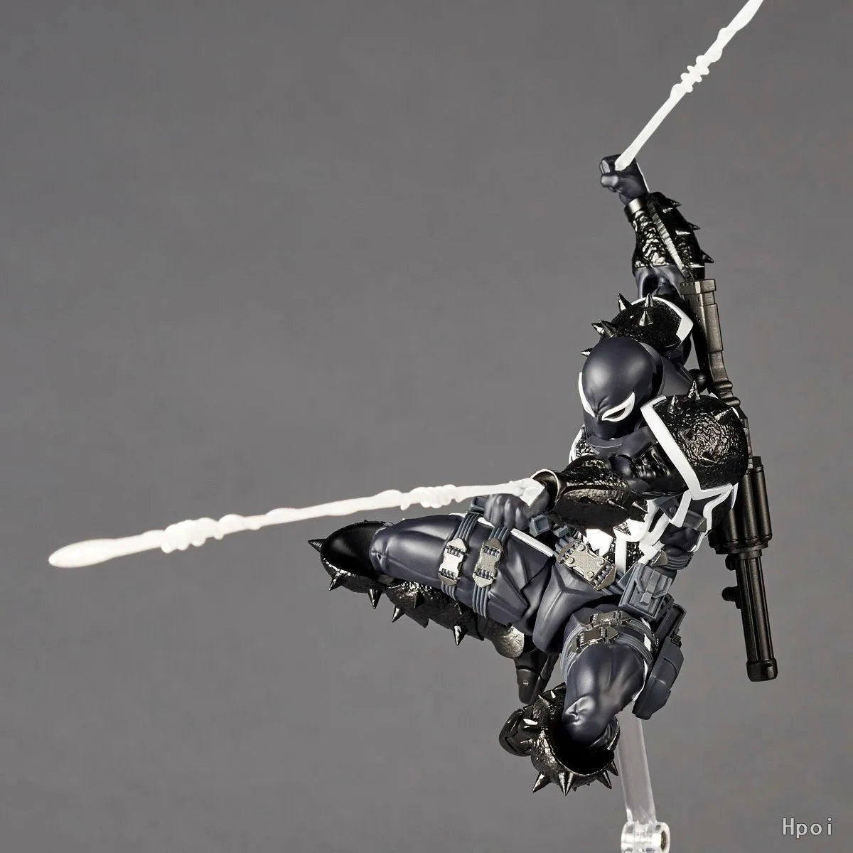 KAIYODO Original Authentic [Evoltech] Amazing Yamaguchi MARVEL  · Agent Venom VENOM/ CARNAGE Mobile Doll Model Handmade Toy Gift