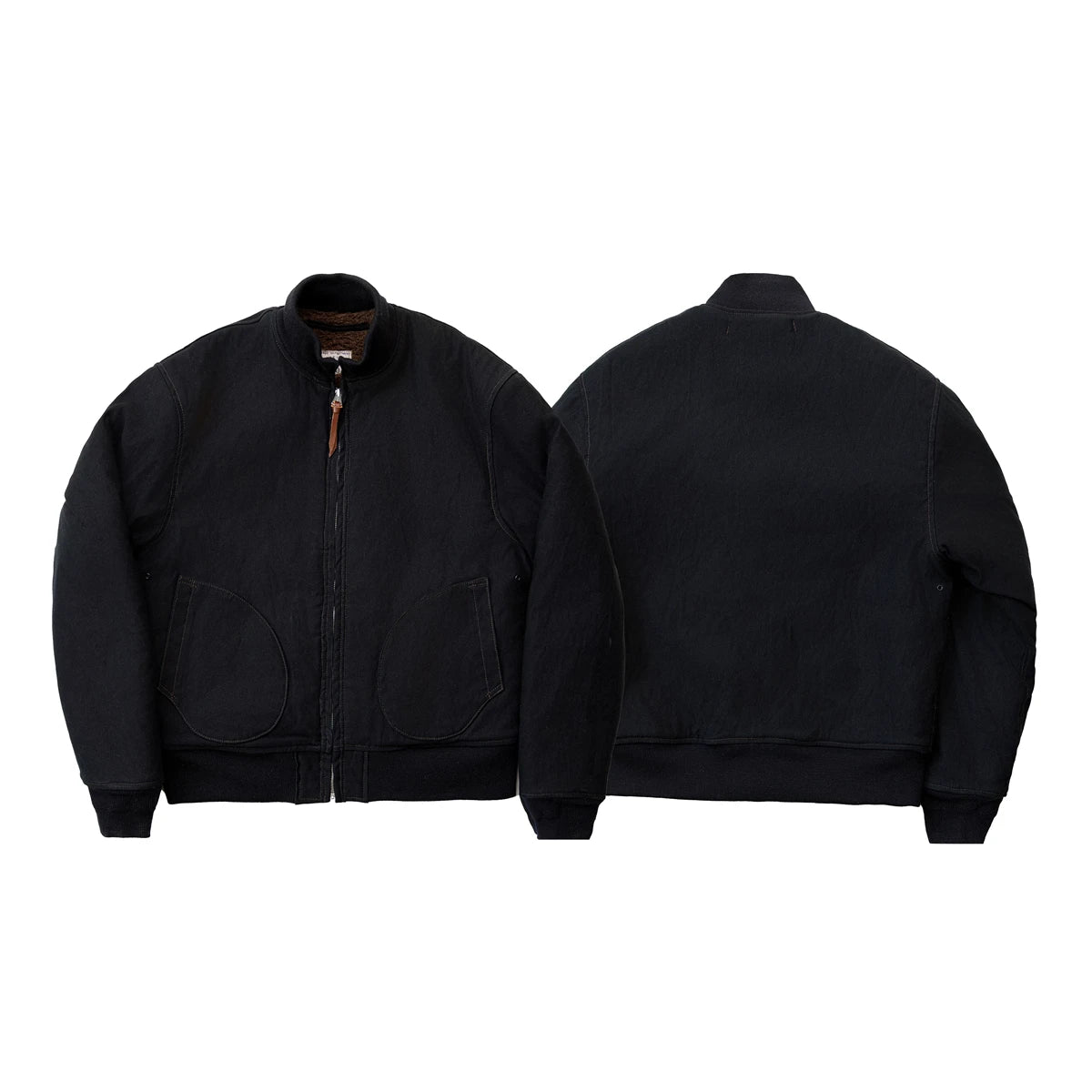 Red Tornado NAF-1168 Aviator Ground Crew Jacket Alpaca Lined WWII USN Flight Jacket Military Style Men's Outerwear N1 37J1