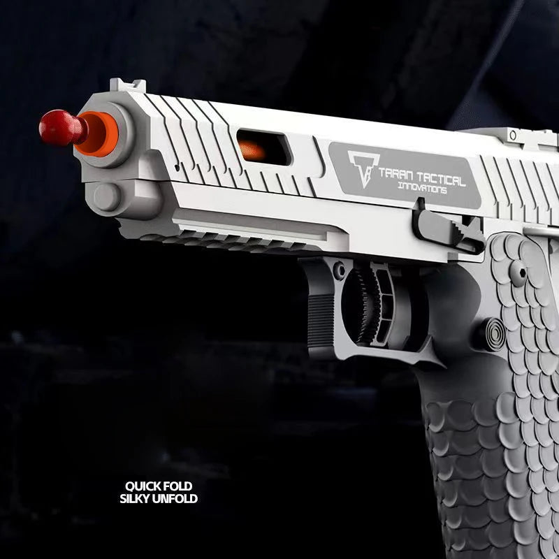 Shell Ejecting Toy Gun Airsoft Pistol Soft Bullet USP Weapon Children Armas Continuous Shoot Outdoor Game Toys for Boys Kid Gift