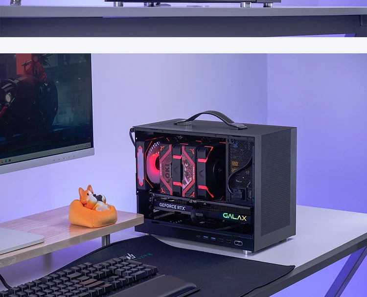 i7/9800X3D/5070Ti/5080 Desktop DIY Assembly Game Computer ITX Console