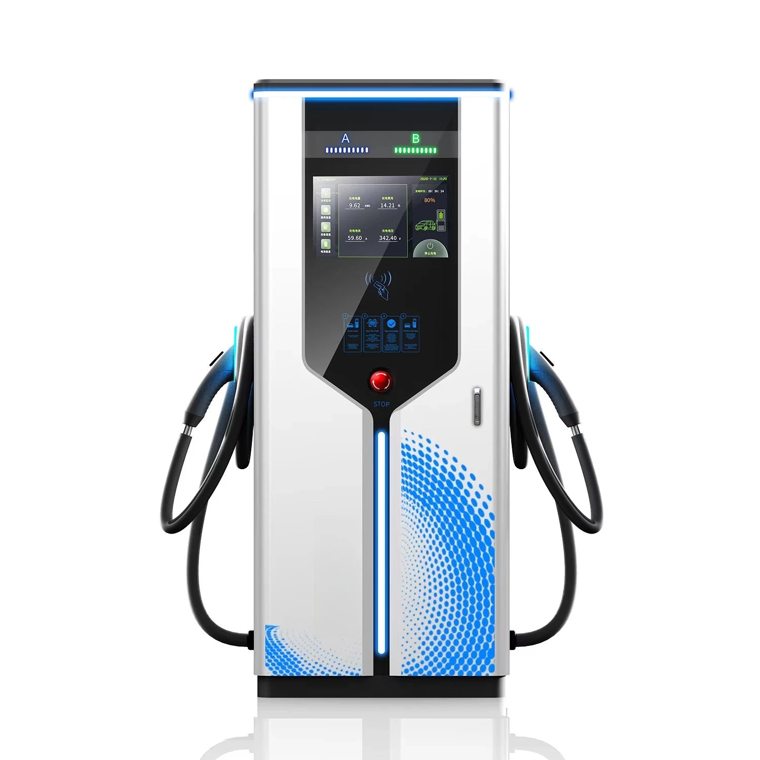 Commercial  180kw Fixed  Installation Public  EV Charger Electrical Vehicle  Ev Dc Fast Charger Electric Car Charging Station
