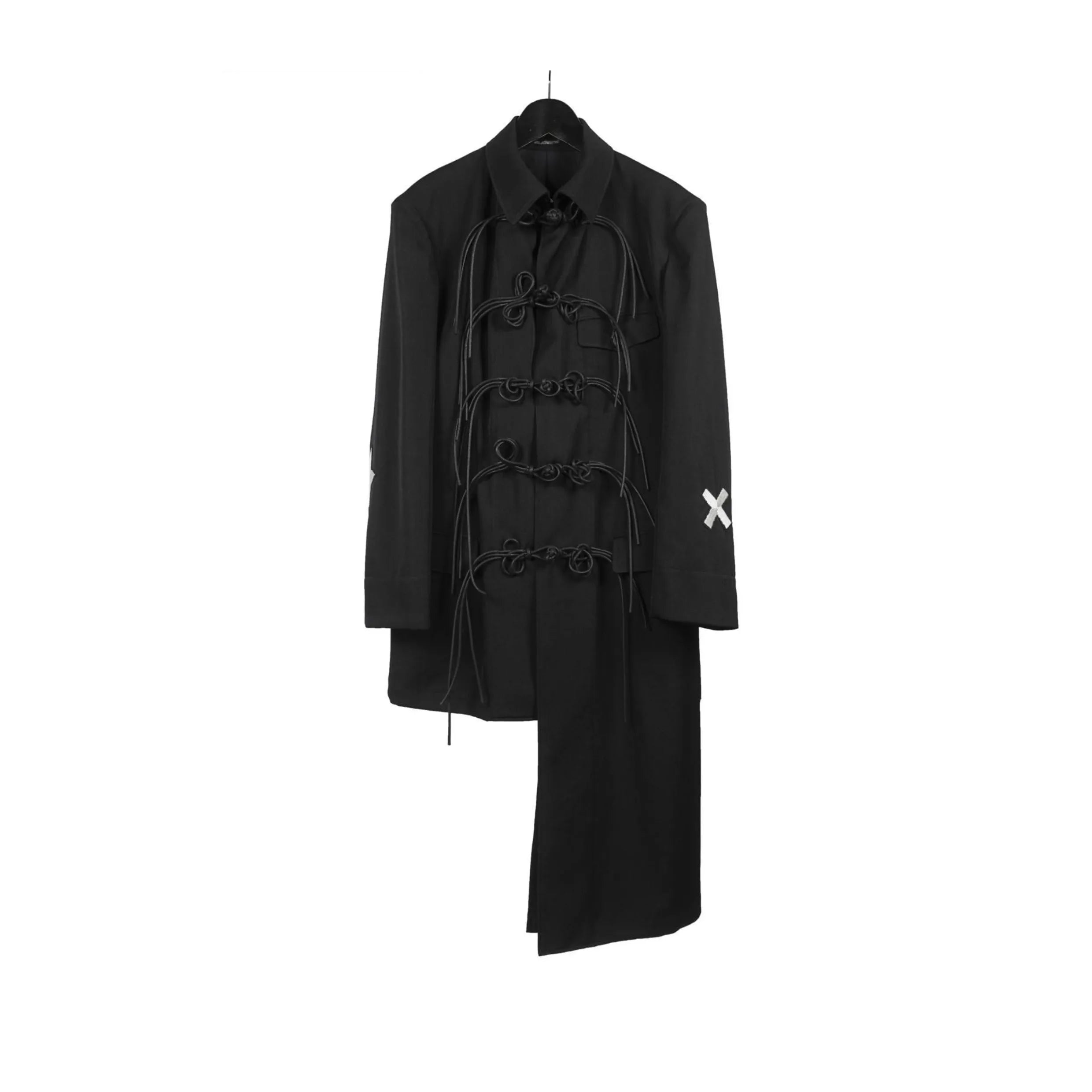TOP-YAMAMOTO Japanese original design Dark niche men loose Chinese knot button jacket