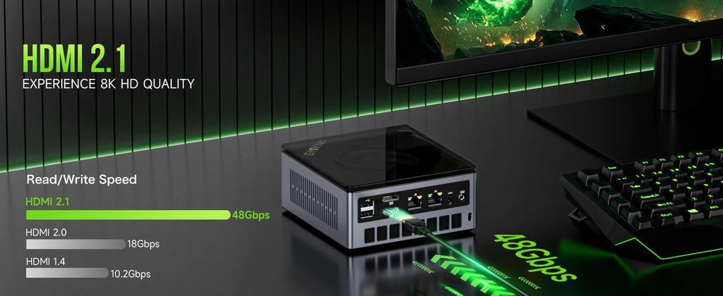 GMKtec Oculink Gaming PC K11 K8 Plus M7 AMD Ryzen 9 8945HS 8845HS 6850H 2*USB4 2*DDR5 2*2.5G LAN Windows 11 Mini desktops WiFi6