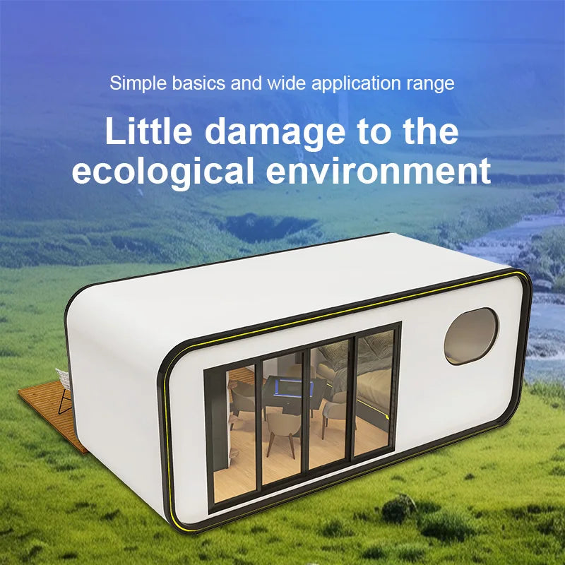 Complete Kits House Container Space Capsule Home Prefab Modular Large Hurricane Proof House Vip Room Capsule Mobile Home