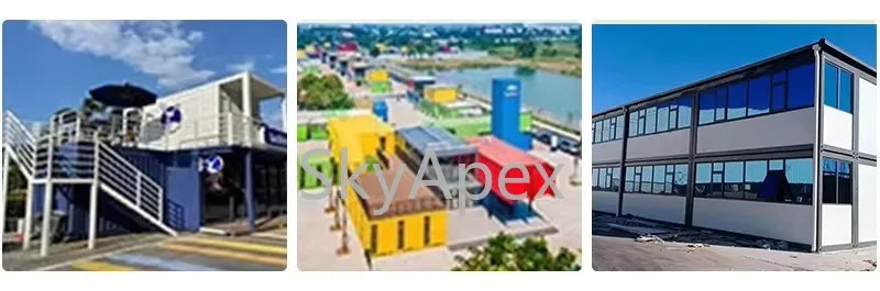 Customizable  High Quality  20Ft Prefabricated Expandable Container House Bathroom Kitchen Prefab Villa Portable Home Waterproof