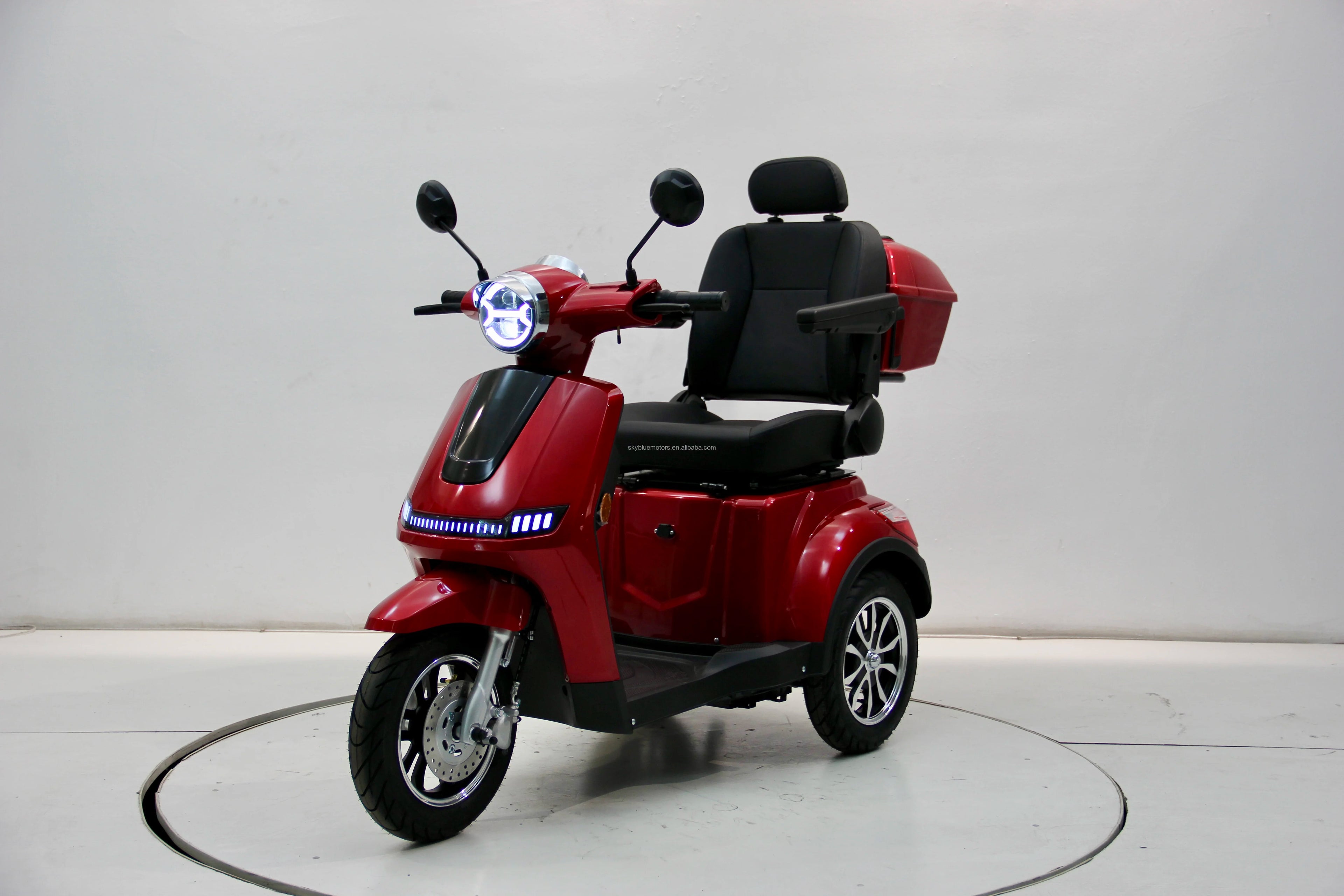 Modification Factory Best Selling 1000W 60V  FOC Controller Electric Mobility Scooter 25km/h  3 Wheel  Electric Scooter E Scoote
