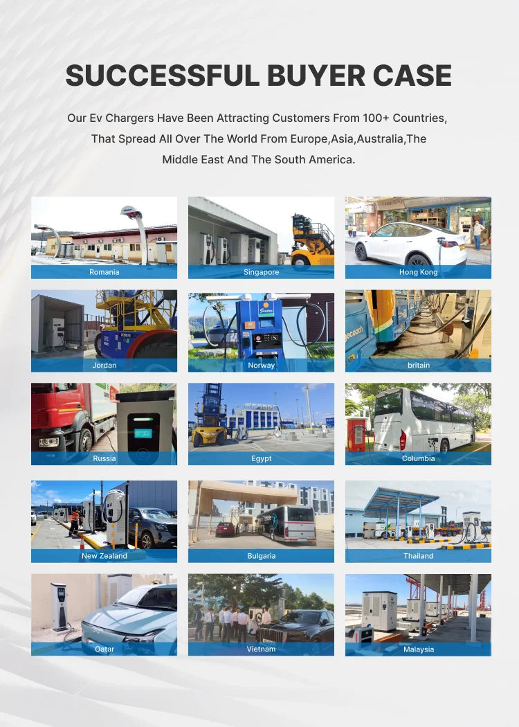 OEM ODM Waterproof 240kW 300kW 480kW EV DC Charger Electric Vehicle Charging Pile DC Fast Charging Station