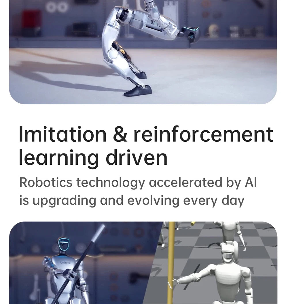 Unitree G1 Humanoid Robot Embodied AI (No Secondary Development Supported)