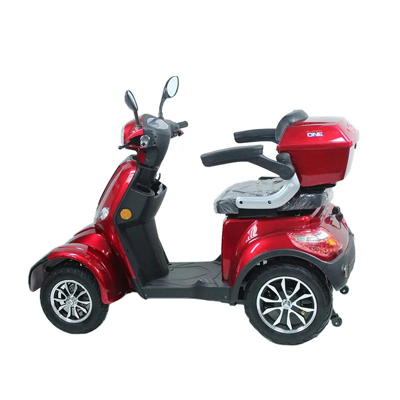 Factory Hot Selling 800w mobility scooters four wheels electric car adult   motorcycle