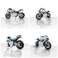 High-Speed H400-N 8000W 72V Racing E-Motorcycle with Single Swing Arm &  Lithium Battery