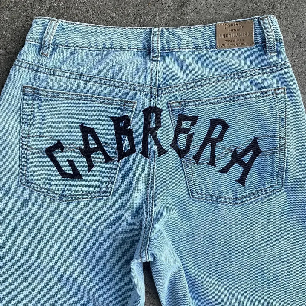 Hip Hop Y2K baggy jeans Anime  print pattern Vintage Streetwear fashion Harajuku men women high waisted Casual wide leg jeans