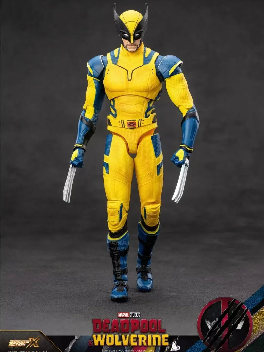 2025 Deadpool & Wolverine Movie SHFiguarts Action Figure 1/10 ZD Original X-Men Dogpool Model